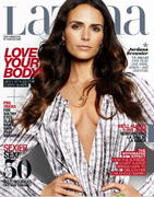 Jordana Brewster - Latina magazine February 2013 issue