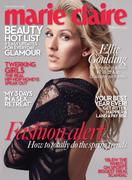 Ellie Goulding - Marie Claire UK  magazine February 2014 issue