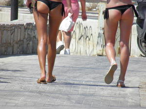 2 Young Bikini Greek Teens Teasing Boys In Athens Streetsu3elf6jut2.jpg